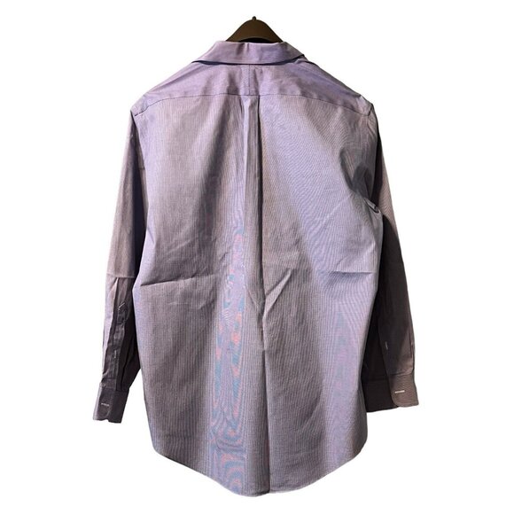 Lands Mens Shirt 16 1/2 34 Business Casual Office‎ Wear Neutral Occasion Wedding - Picture 2 of 12